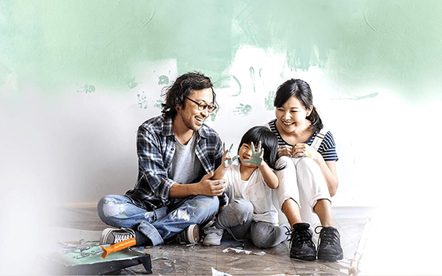 Cách kết hợp màu sắc khi sơn nhà